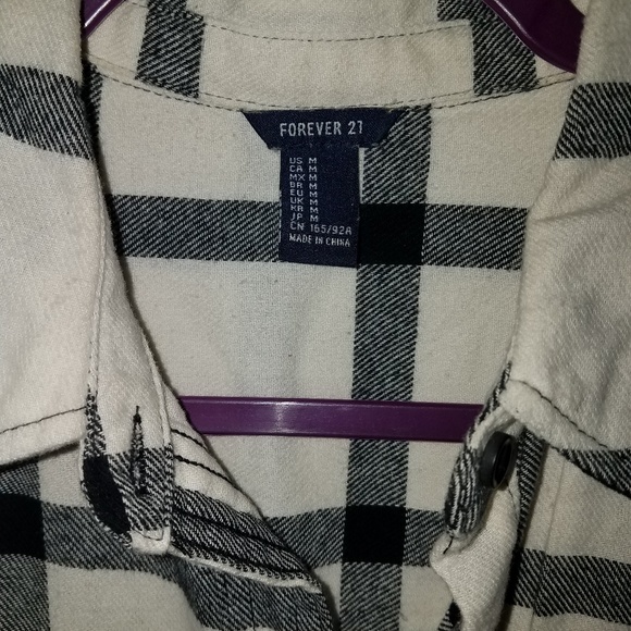 Forever 21 Flannel shirt - Picture 3 of 3
